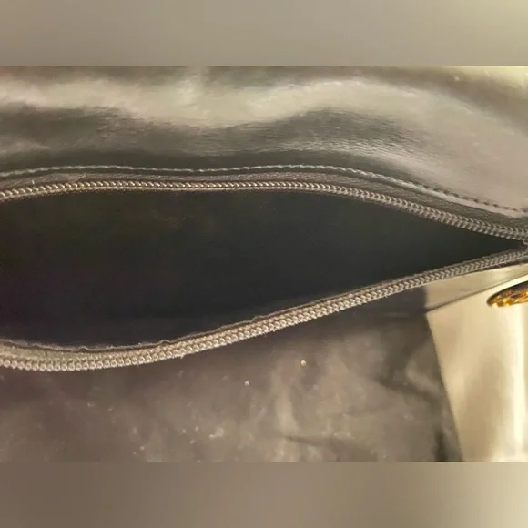 Authentic Black Leather Chanel - Picture 9 of 16